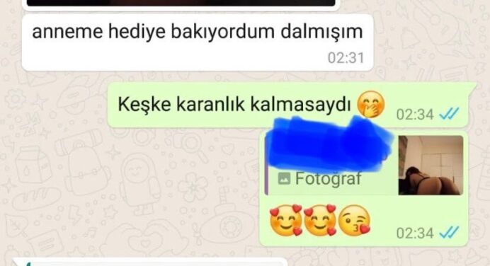 Karşıyakalı Eski Sevgili Edanur & Konuşma SS’li