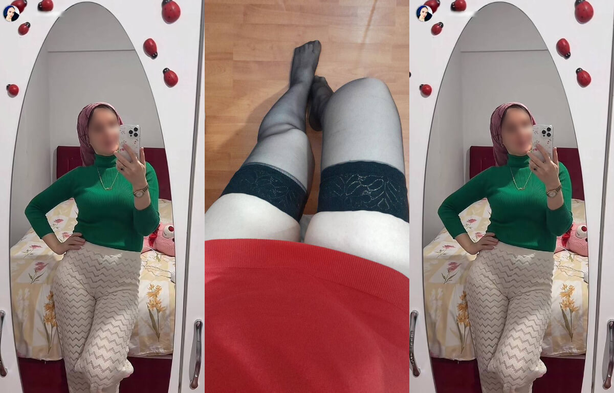 Türbanlı ifşa twitter